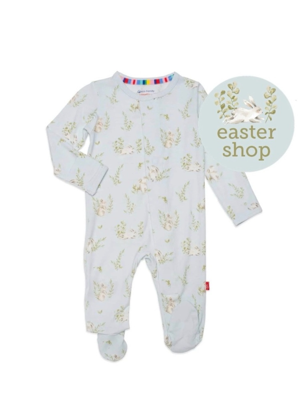 Magnetic Me Blue Hoppily Ever After Modal Magnetic Footie_NWT